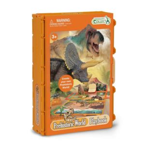 Collecta Βιβλίο Παιχνιδιού Με Ζώα Του Προϊστορικού Κόσμου (A1216)