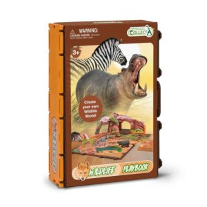 Collecta Βιβλίο Παιχνιδιού Με Ζώα Της Άγριας Φύσης (A1220)