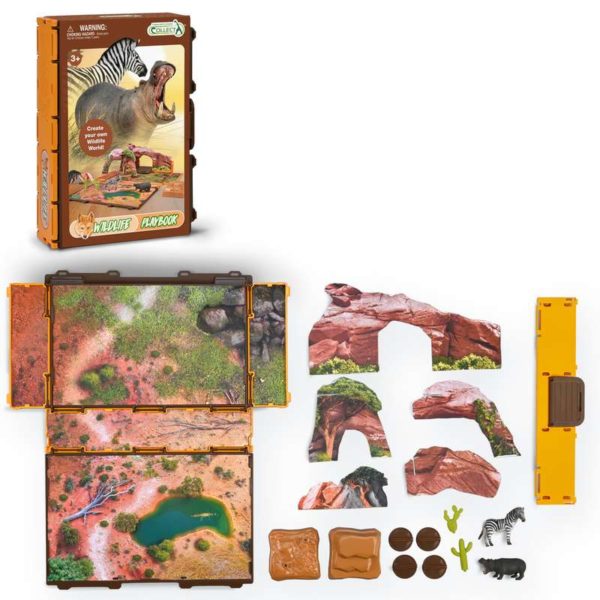 Collecta Βιβλίο Παιχνιδιού Με Ζώα Της Άγριας Φύσης (A1220) - Image 2